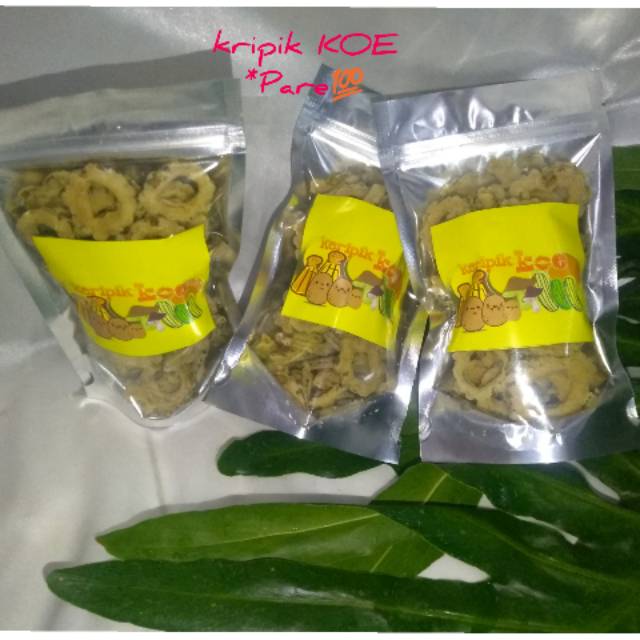 

KRIPIK PARE-JAMUR-USUS-BASRENG, KRISPI, RENYAH, GURIH, GARING, MURAH, ENAAAKKK