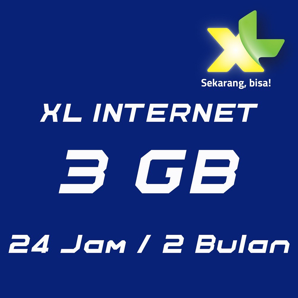 Distributor & Grosir Termurah Perdana Internet XL 3GB - 3 GB - 3G 4G