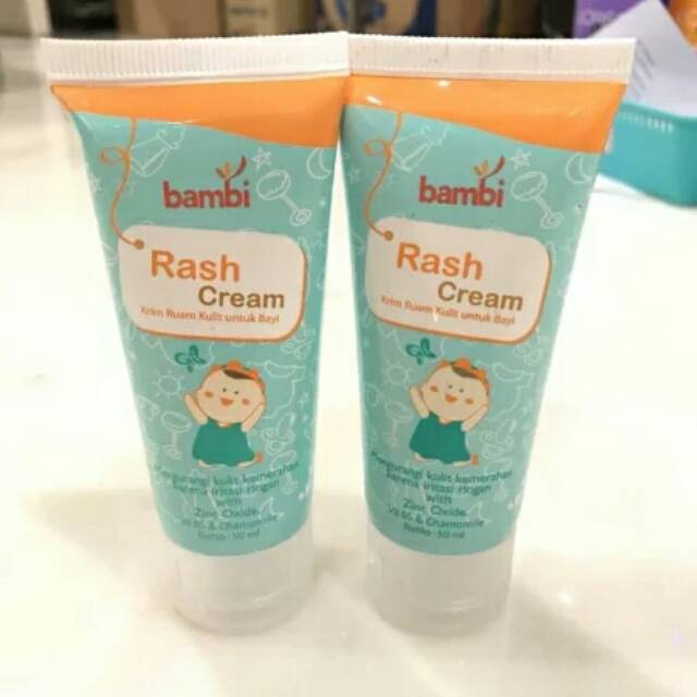 Jual Bambi Baby Rash Cream 50ml | Shopee Indonesia