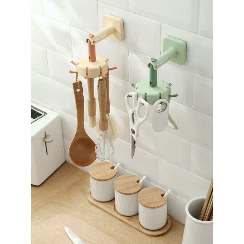 NA -  STORAGE KITCHEN HOOK 360 - GANTUNGAN SERBAGUNA ROTATEABLE HOOK