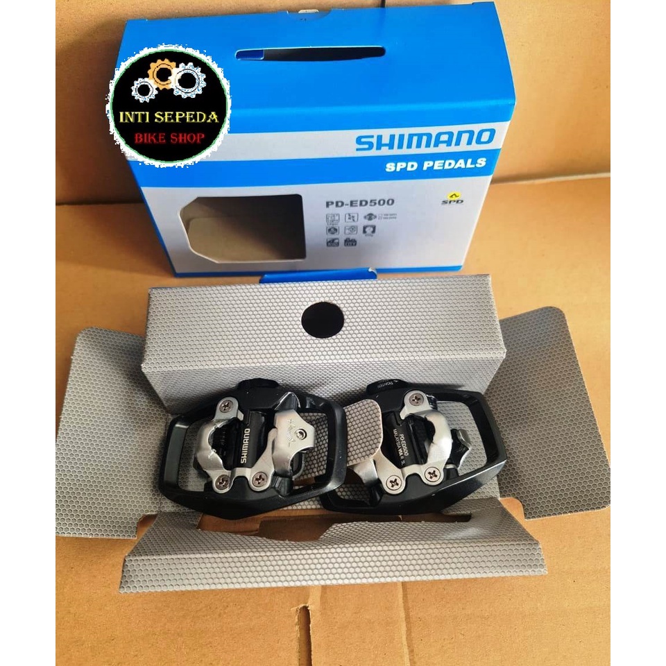 Pedal ED500 shimano bukan m530 m520 eh500