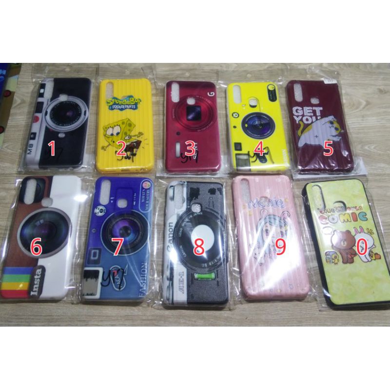 Case karakter / Motif Vivo Y12   Y15  Y17