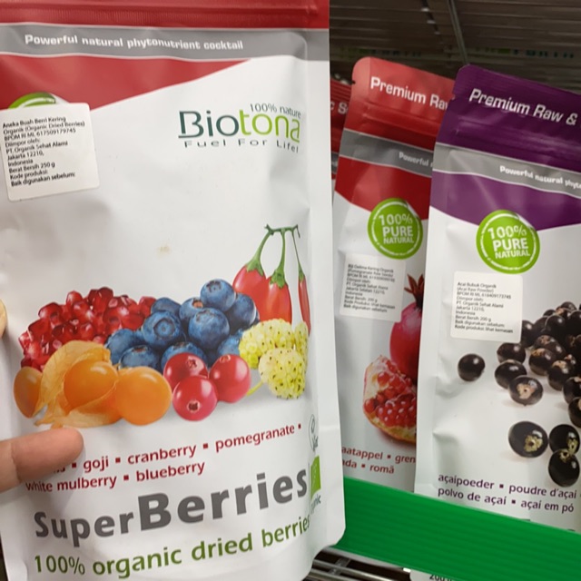 Biotona Organic Dried Fruits Buah Kering Organik