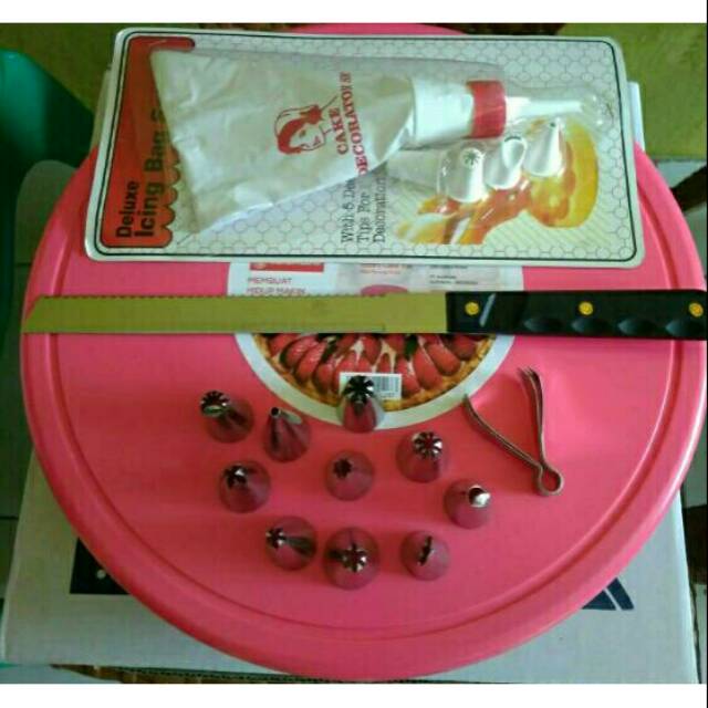 Paket Decor Cake Ultah Murah