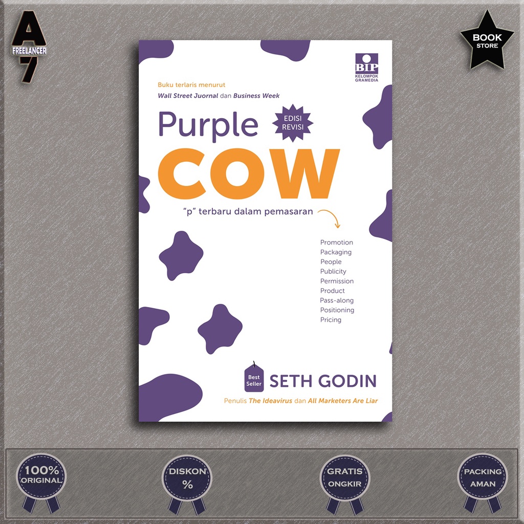 Jual Buku Purple Cow | Shopee Indonesia