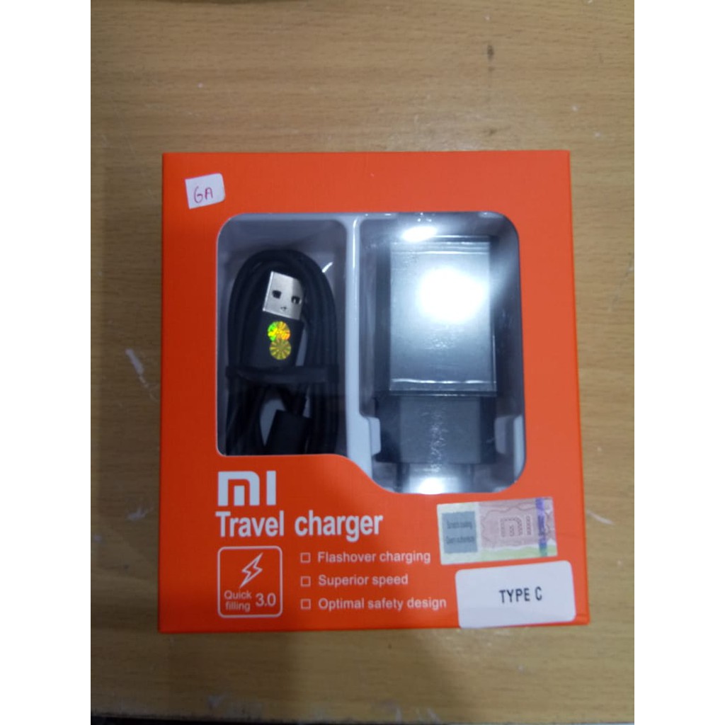 Charger Travel Adapter Xiaomi Usb Type C Fast Charging Original