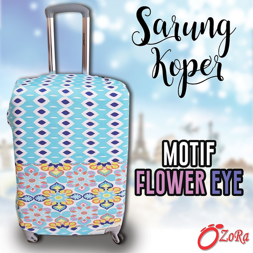 Hot Discount cover Sarung koper elastis motif pelindung Import size L 26-28 inc kartun karakter