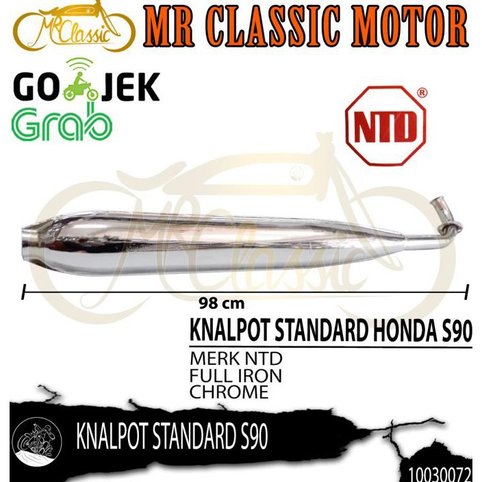 Jual Knalpot Standar S90 Ntd Knalpot Honda S90 90Z Sale