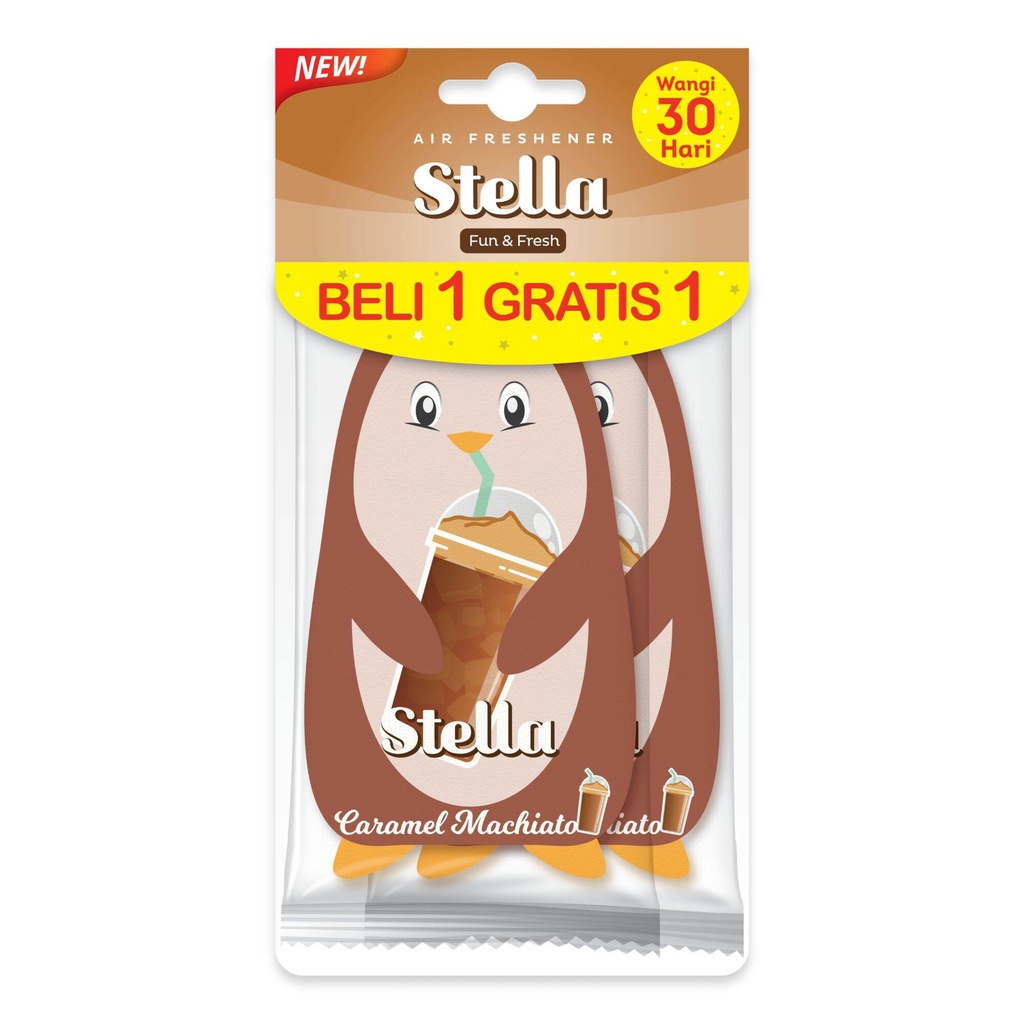 Stella Fun &amp; Fresh Pengharum ruangan/Mobil  [Buy 1 Get 1 Free]