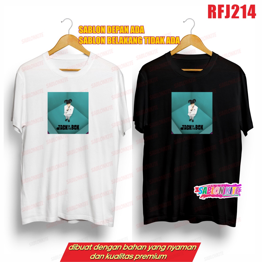 MURAH!!! KAOS JHOPE RFJ214 JACK IN THE BOX KOTAK JIMIN JUNGKOOK TAEHYUNG