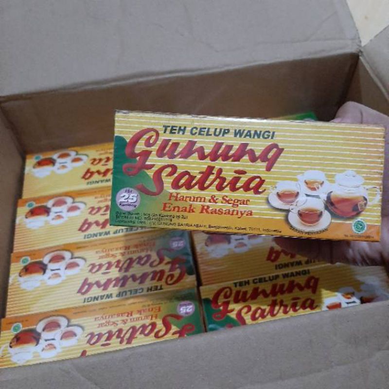 

TEH WANGI TEH GUNUNG SATRIA 25 Sachet