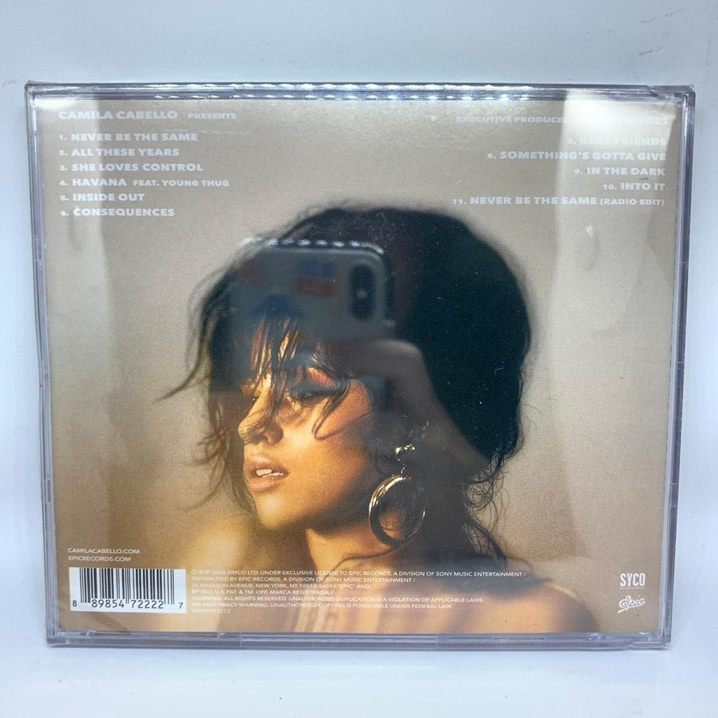 CD Camila Cabello Original Import Album