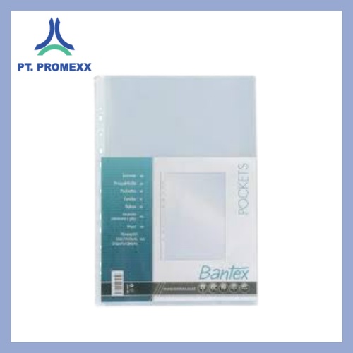 

Bantex Pocket Antiglare 20 Sheets 0.06mm thickness Folio 8044 08