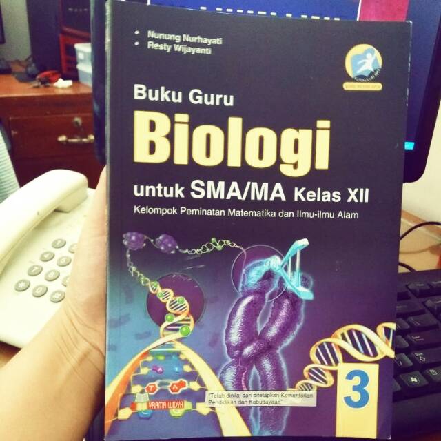 BUKU GURU BIOLOGI SMA / BUKU BIOLOGI KELAS 12 / BUKU PAKET BIOLOGI KELAS 12 / BUKU BIOLOGI SMA