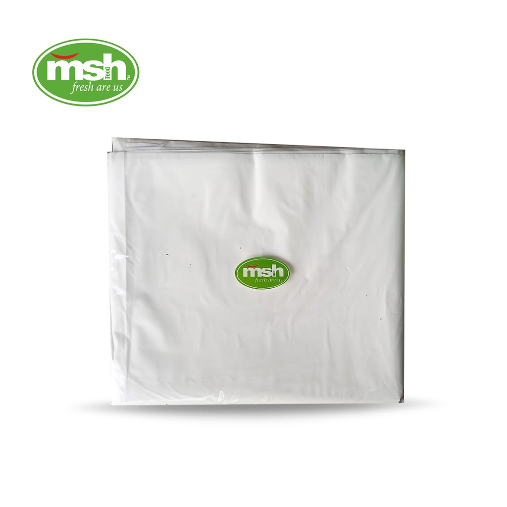 MSH Plastik Sampah Putih  Susu 60 x 100 cm 50 Micron 500 gr 