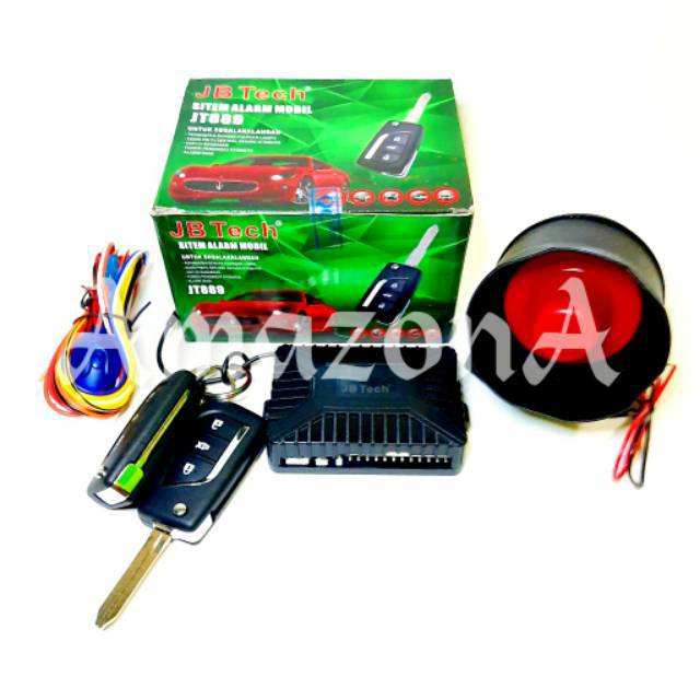 Alarm Mobil Kunci Lipat JB Tech JT889 - Ama Tech AT889 Model Remote Innova Reborn