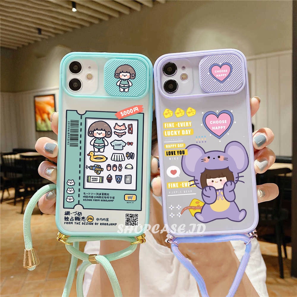 [KG03] Case Tali Sling Samsung A03 A03S A12 M12 A22 A52 A72 A13 Samsung A33 5G Samsung A23 4G Samsun