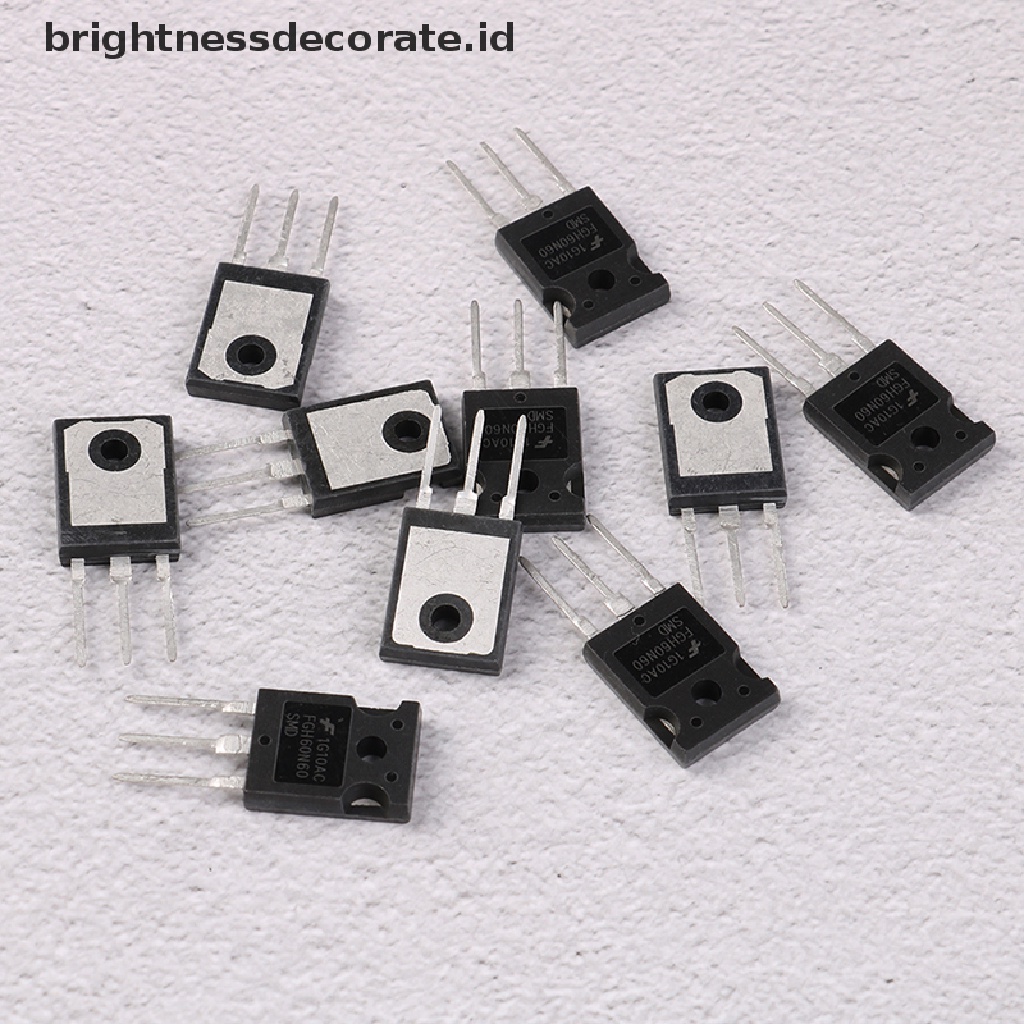 10pcs Ic Fgh60N60Smd Fgh60N60 600v 60a Igbt