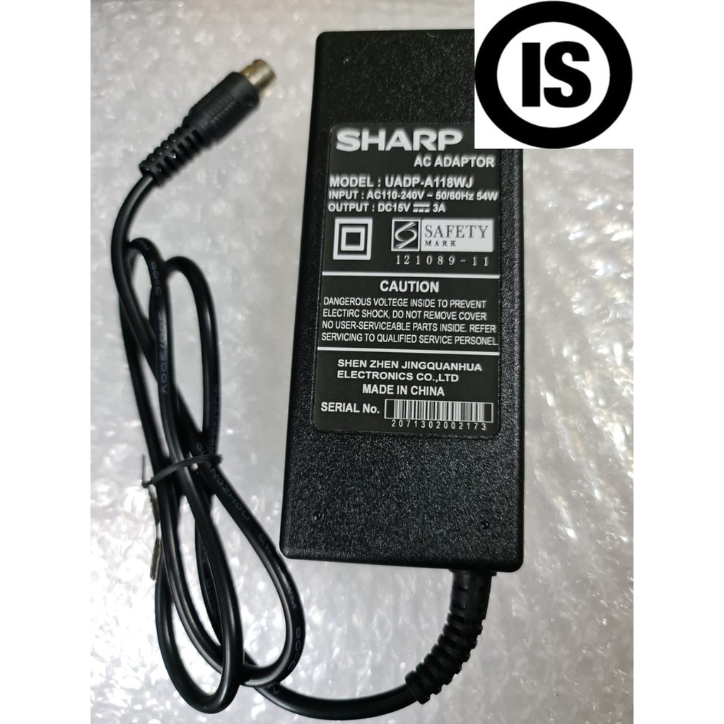 ac adaptor tv led sharp