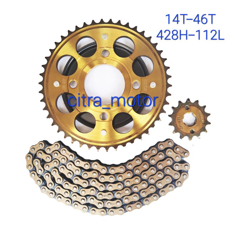 Gear Set Gir Paket Gl Pro Neotech, Gl Max Neotech, Megapro Lama Primus