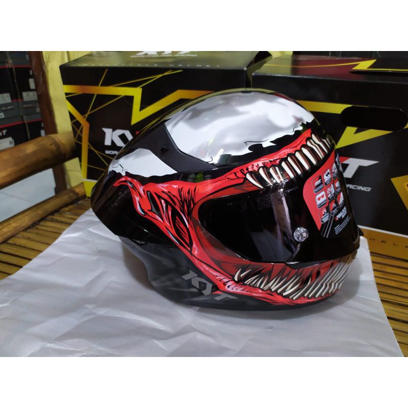 KYT TT course motif Helm kyt tt course standar helm kyt tt course full upgrade
