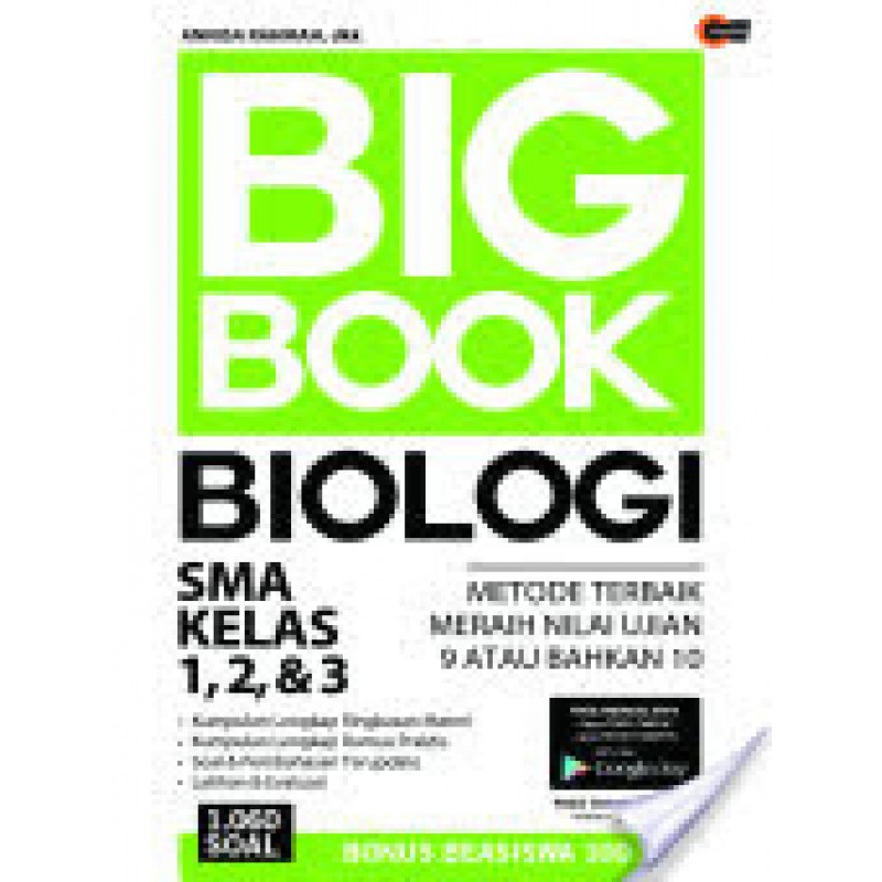 BIG BOOK BIOLOGI SMA KELAS 1, 2, & 3