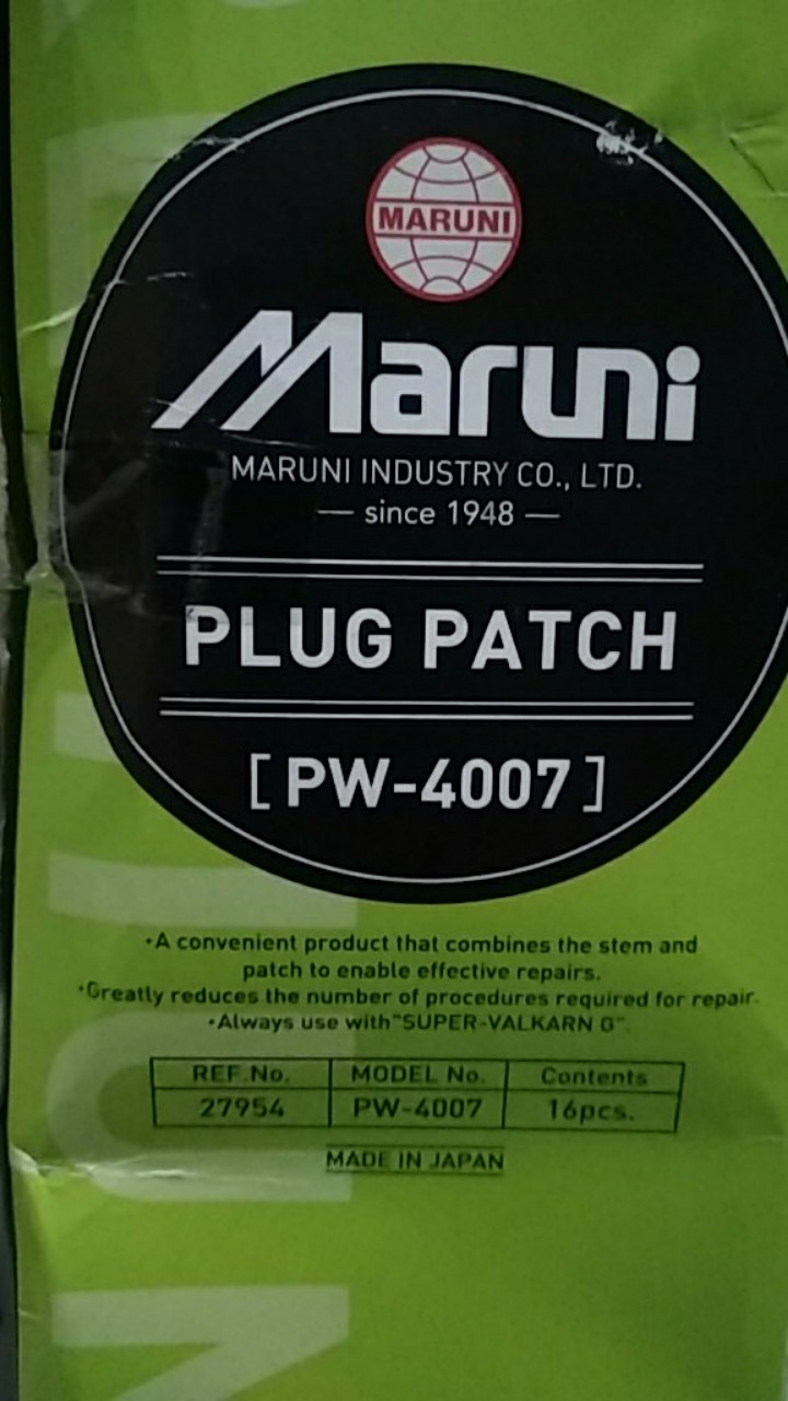 Maruni Plug Patch Pw-4007 Isi 16pcs Karet Tambal Ban Payung Tiptop