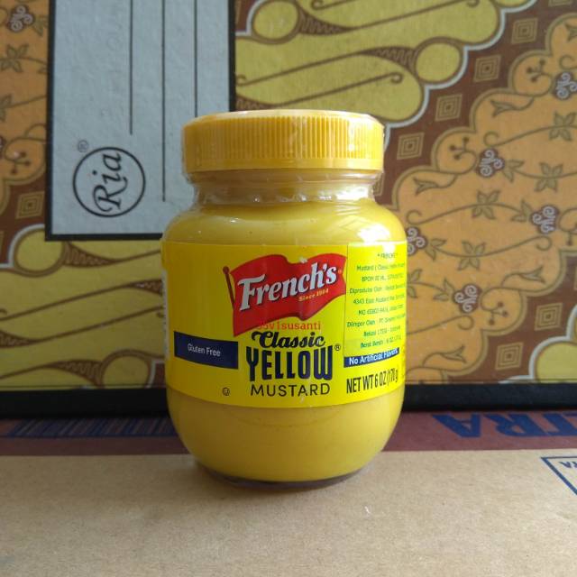 

FRENCH YELLOW MUSTARD 170 GRAM
