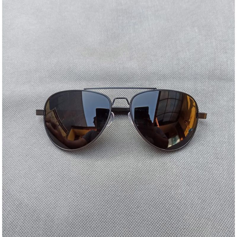 KACAMATA PILOT HITAM PRIA WANITA GAYA SPORTY