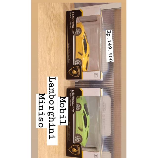 Mainan mobil Lamborghini  MINISO