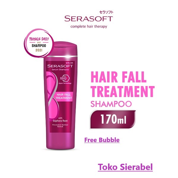SERASOFT Shampoo Hair Fall Treatment Botol 170ML