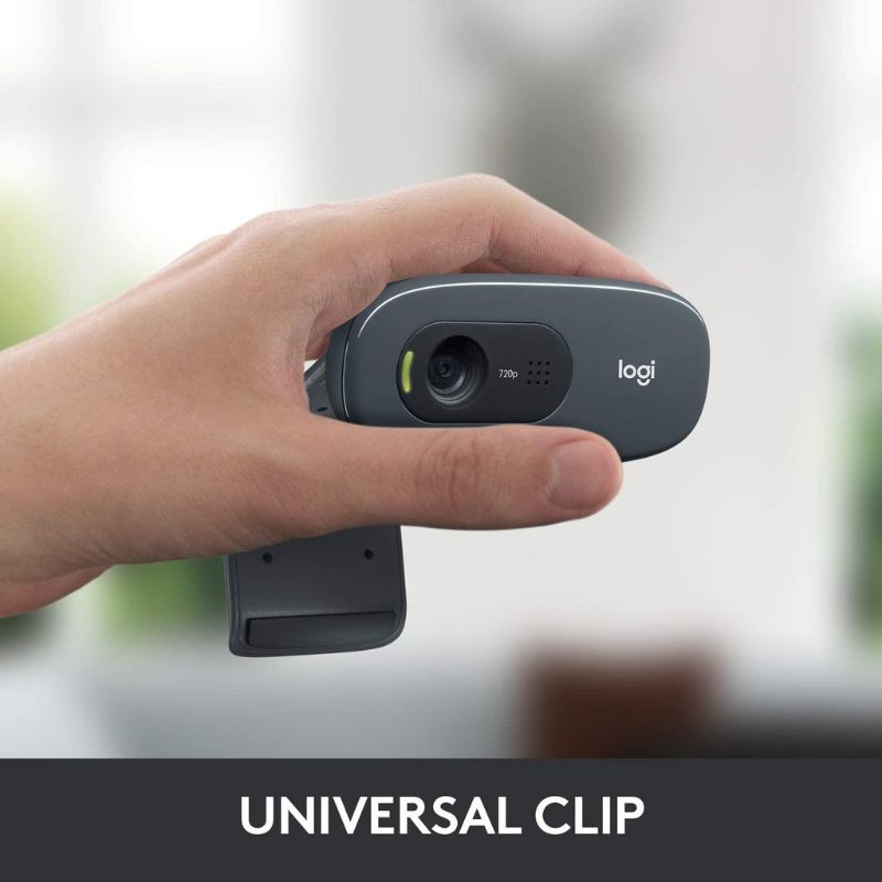 Logitech C270 Webcam HD 720P,  BRIO 300 Full HD 1080 dengan Shutter Privasi, Mikrofon Noise Reduction