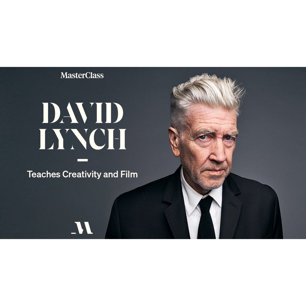 MasterClass David Lynch - Creativity and Film VIDEO LIMITED EDITION