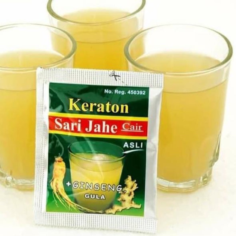 

Sari Jahe Keraton Cair Isi 12 Sachet | EXPIRED PANJANG | 100% ORIGINAL