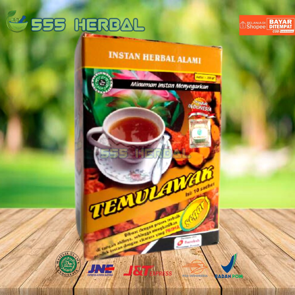 

Temulawak Instan 10 Sachet Al Ghuroba Minuman Kesehatan Herbal Hati Empedu Lambung Pencernaan