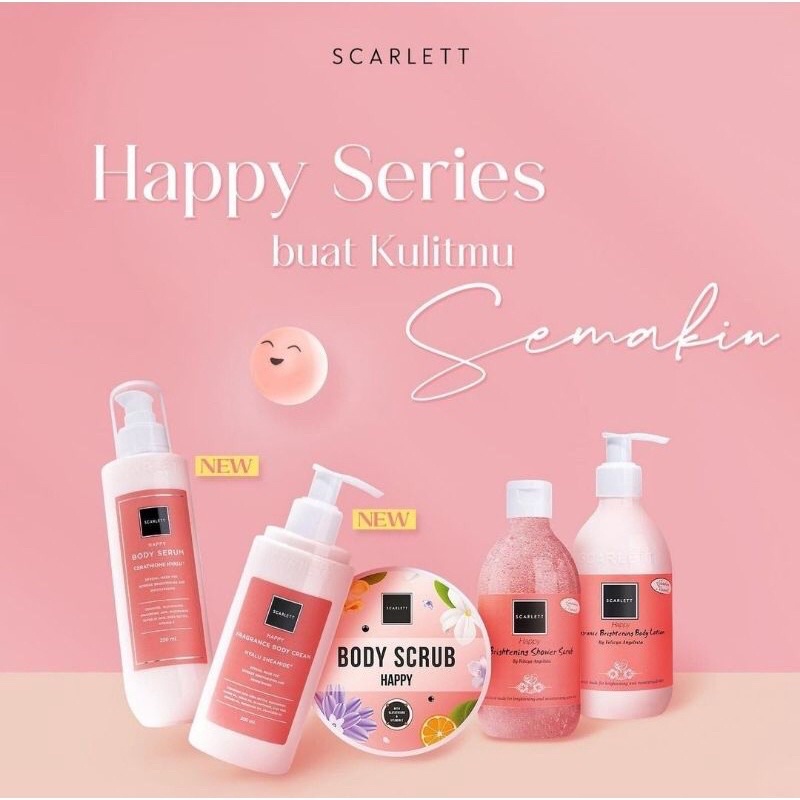 Scarlett Whitening HAPPY Series