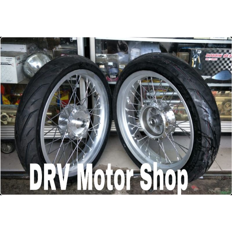 Sepaket velg Vixion Old Vixion New Lengkap Ban Ring 17