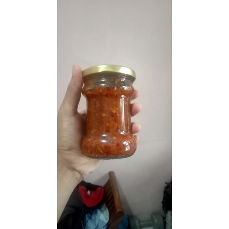 

Sambel terasi ukuran 170 ml