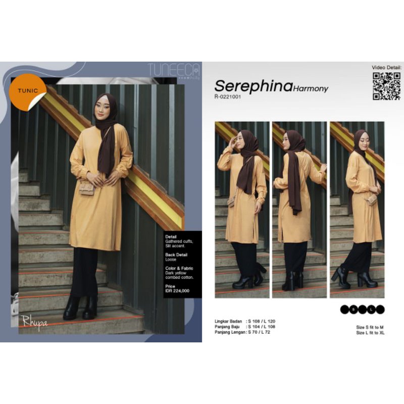 RHUPA R-0221001 VOL.2 TUNIC TUNIK BY TUNEECA DISKON SALE PROMO