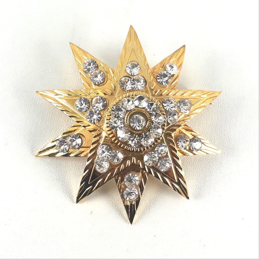 Pin Bros Bintang Susun Permata