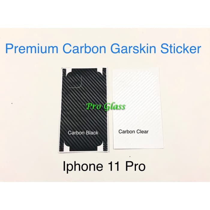 Iphone 11 / 11 PRO / 11 PRO MAX CARBON BLACK Skin / sticker / garskin case cover PREMIUM