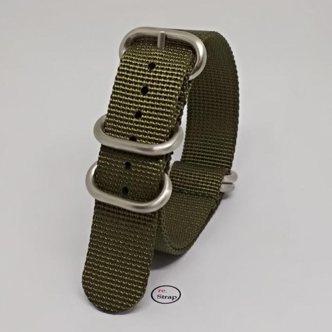 Tali Jam Zulu Strap [Ad-11] 22 Mm - Ballistic Nylon Terbaru