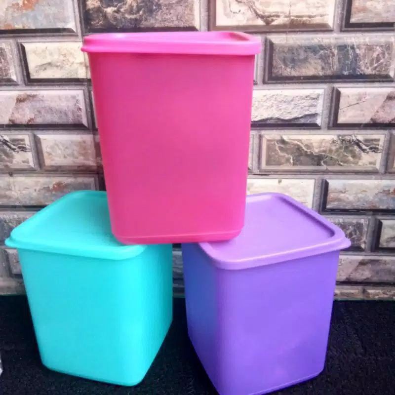 Tupperware Large summer fresh square round