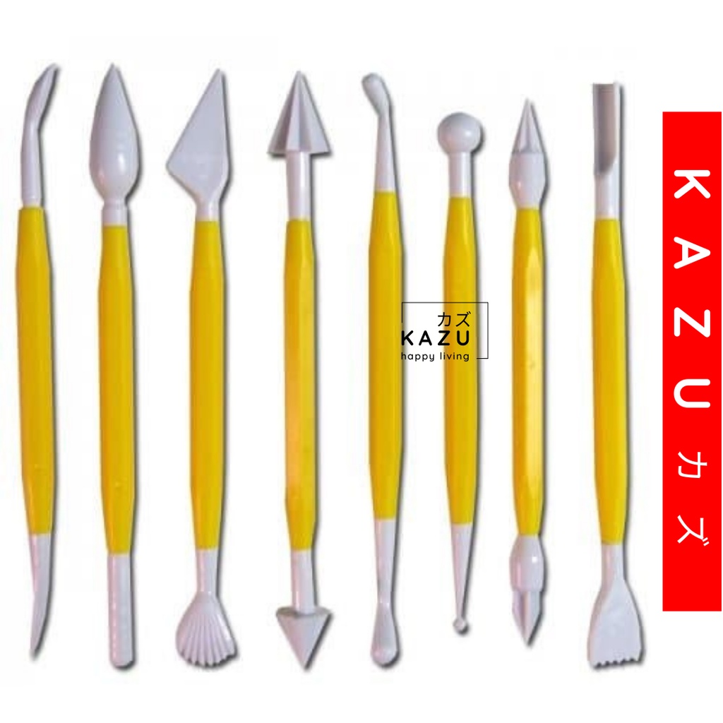 KAZU L153 ALAT DEKORASI FONDANT KUE CAKE PENGHIAS RESIN CLAY ART TOOLS