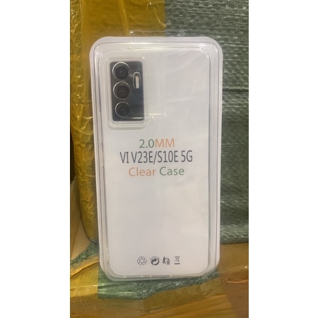 CASING CLEAR CASE 2.0MM BENING IMPACT ANTI KUNING VIVO Y75 5G, T1 5G, Y55, V23E / S10E 5G - CLEAR