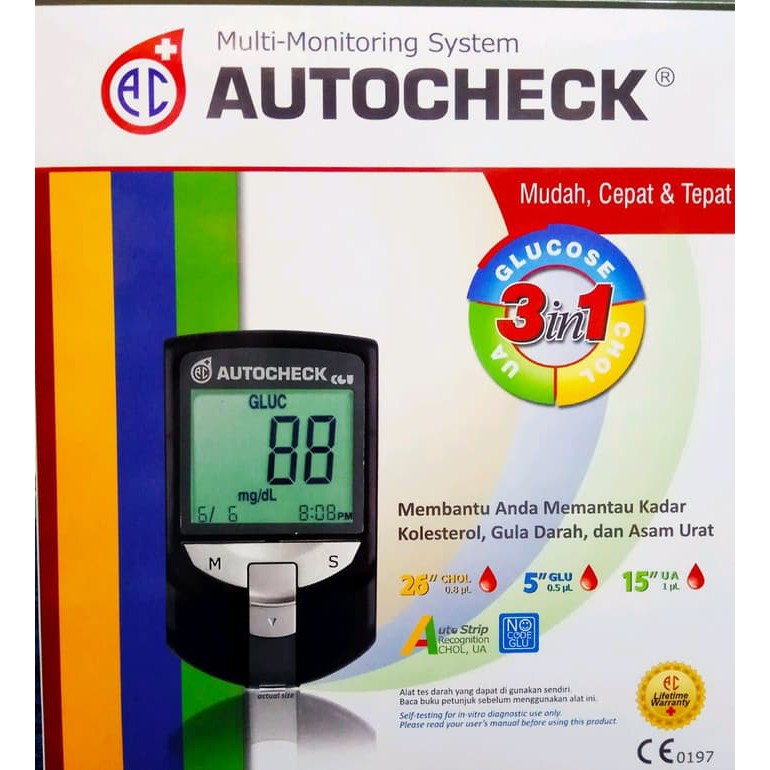 AUTOCHECK 3IN1 NON STRIP
