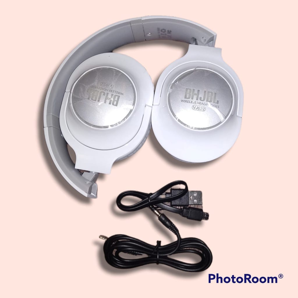 HEADPHONE/HEADSET BANDO BLUETOOTH VJ 022 KUALITAS BAGUS