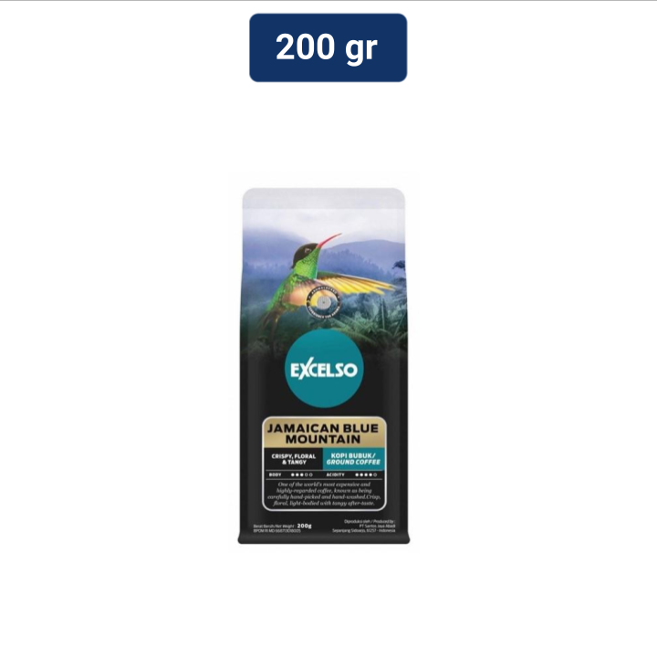 Excelso Jamaican Blue Mountain Kopi Bubuk 200 gr