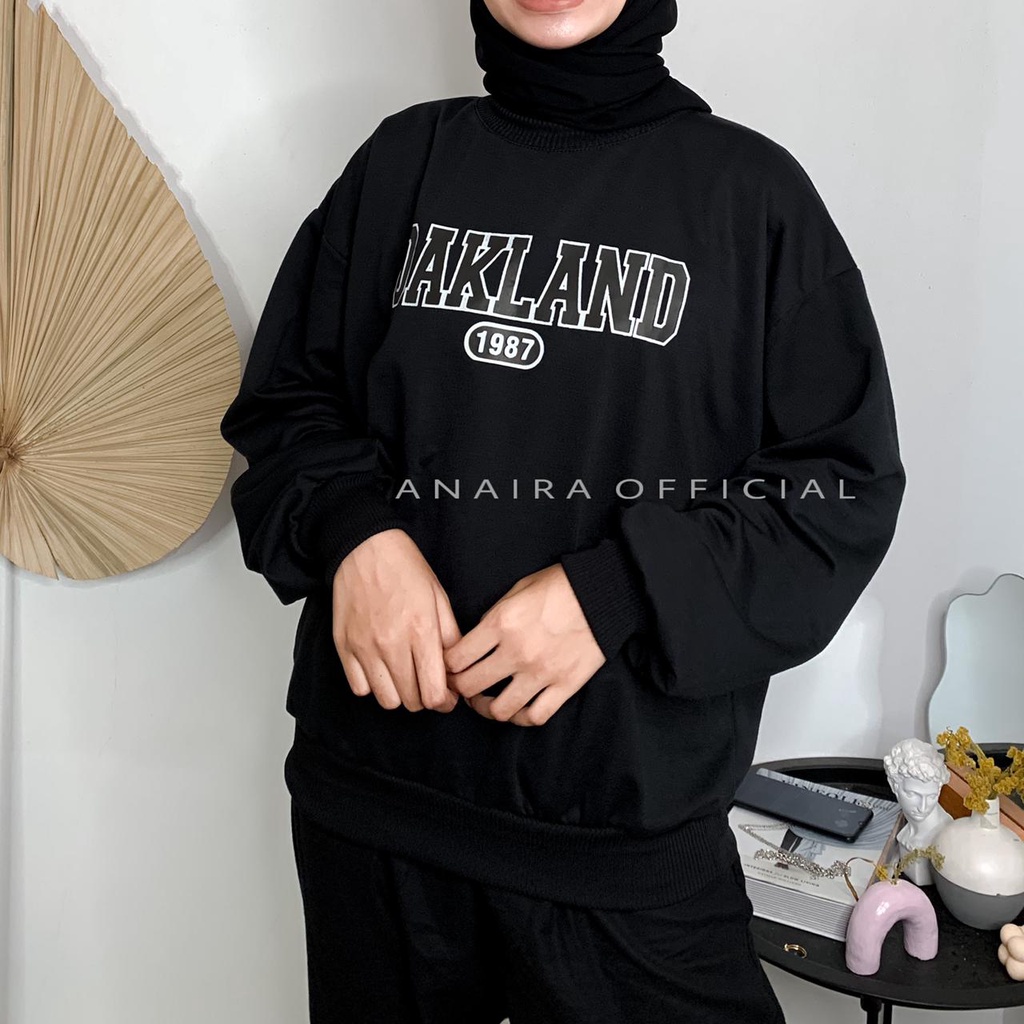 OAKLAND SWEATER OVERSIZE WANITA