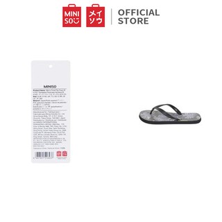  MINISO  Flip Flop Floral Printed Slipper Sandal  Jepit 